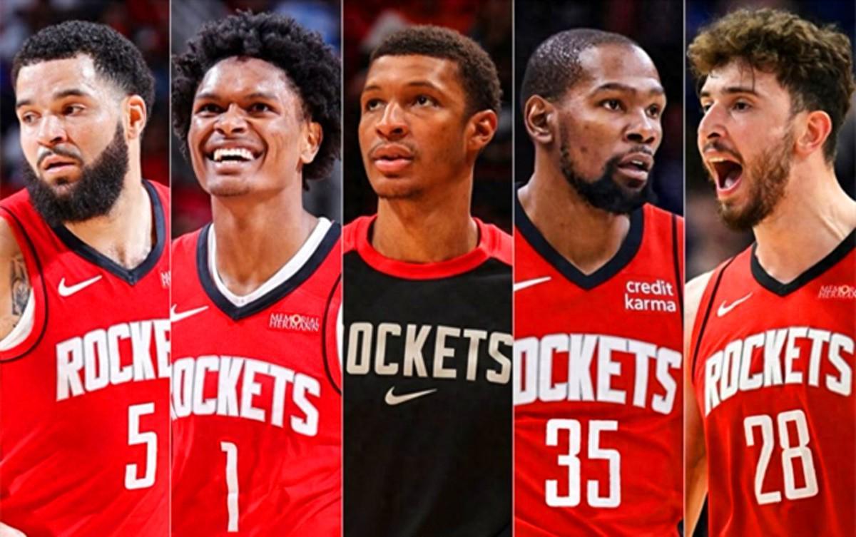 火箭队第四!美媒公布首发实力排名:零补强勇士仍第6湖人队第10