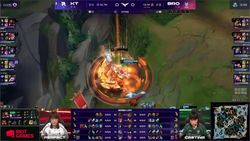 多多28网页版-KT 2-0 BRO：缜密运营难以招架，KT连下两局击败BRO